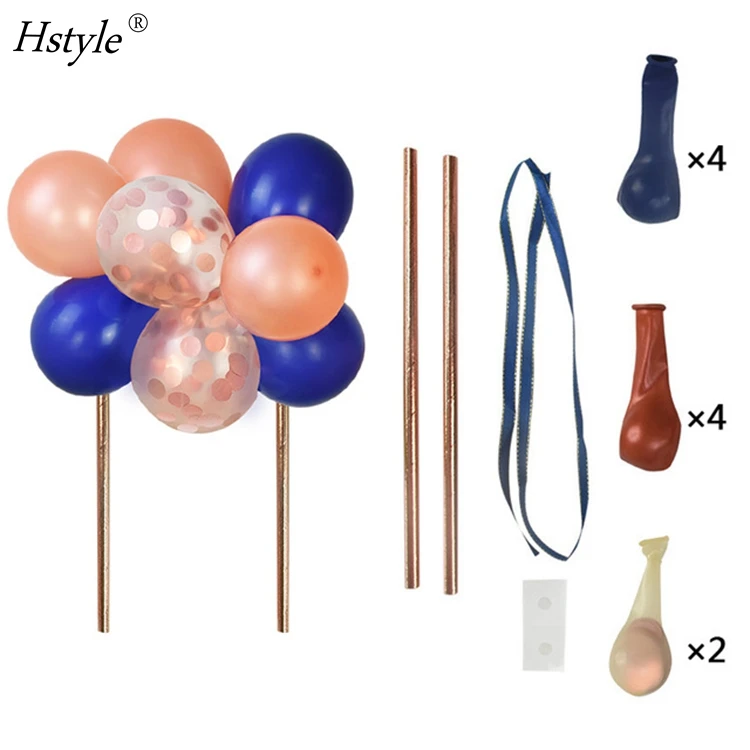 Настраиваемый воздушный шар, облако, торт, Топпер, мини-воздушный шар, гирлянда, торт, Топпер, 10 шт., 5 дюймов, воздушные шары для дня рождения, Baby Shower SET0641