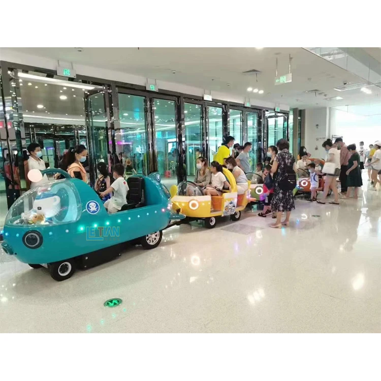 Cheap price family rides cartoon electric kids trackless tourist train manufacturer customized