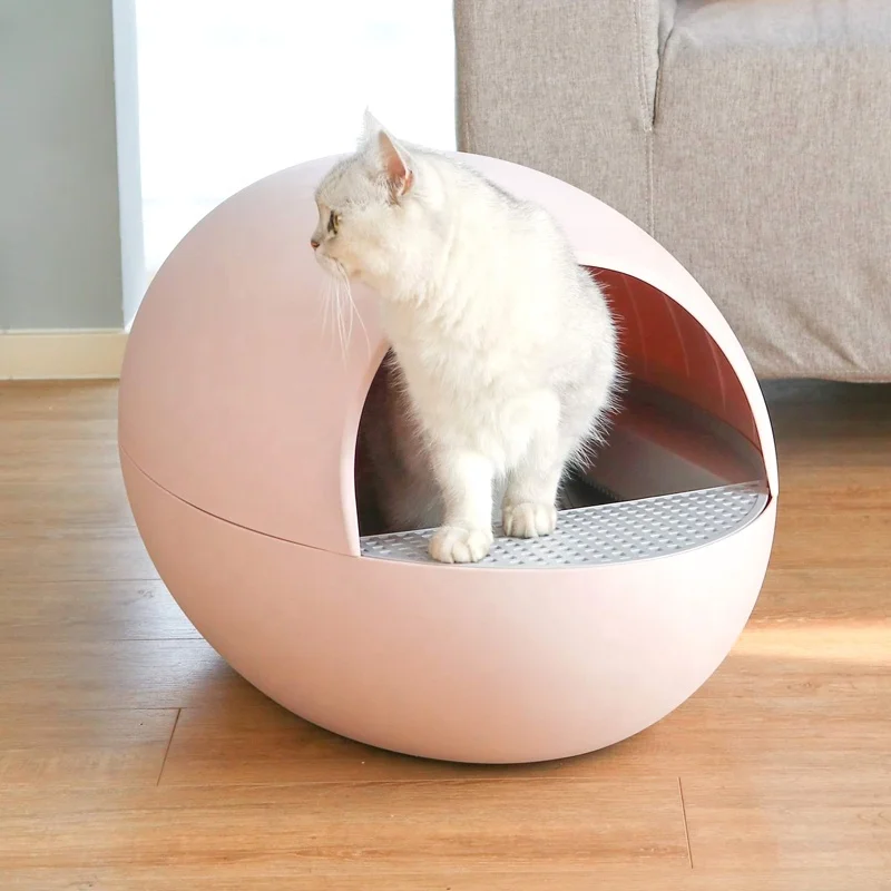 New product Smart Self-cleaning cat toilets automatic cat litter box wholesale best selling cat sand basin in Europe