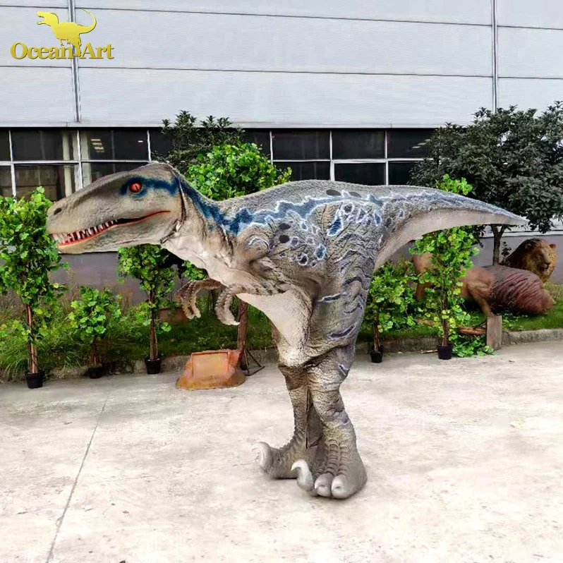  Реальный костюм динозавра raptor для