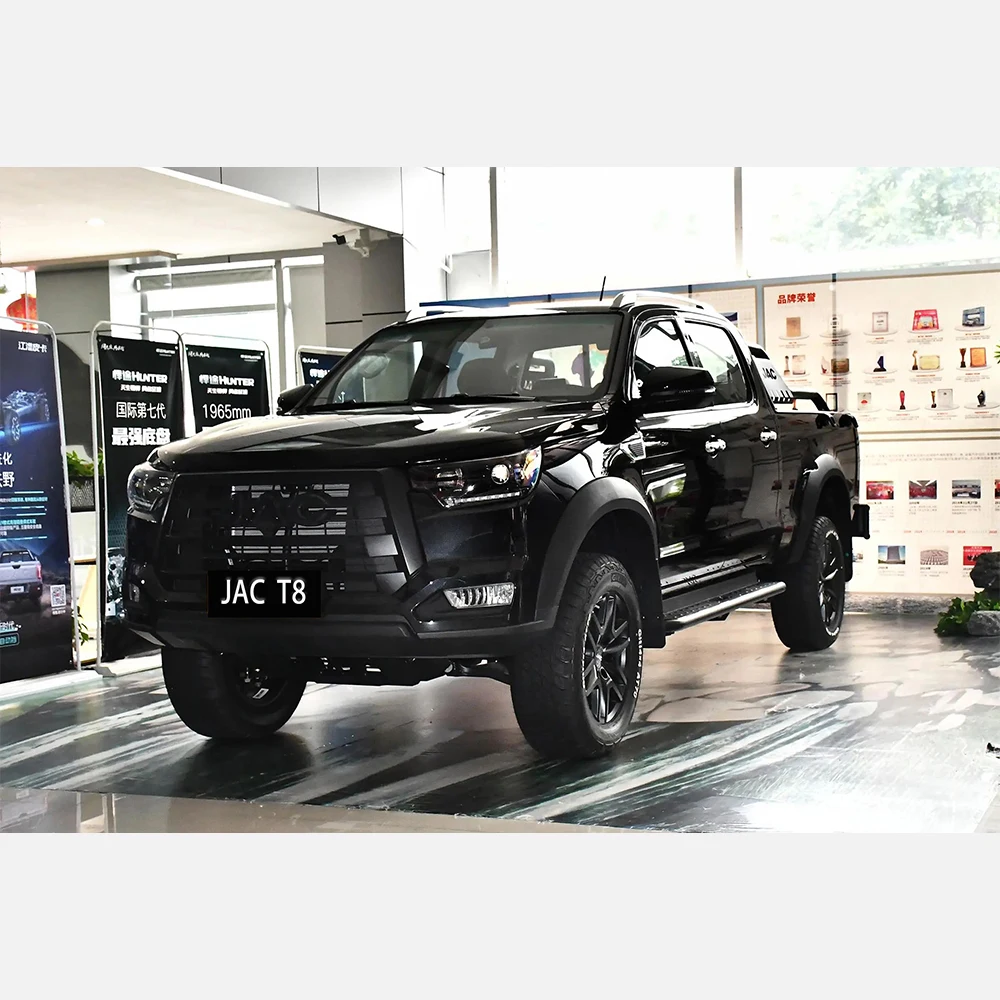 2024 распродажа дизельный автомобиль Jac T8 Pro 4wd модный большой 5-местный автомобильный пикап Китайский Пикап турбодизельный двигатель