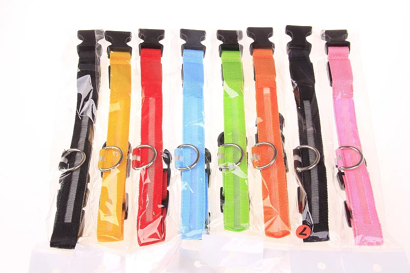 Amazon Hot Selling High Visible Super Bright Durable USB Flashing Led Dog Collars Collar