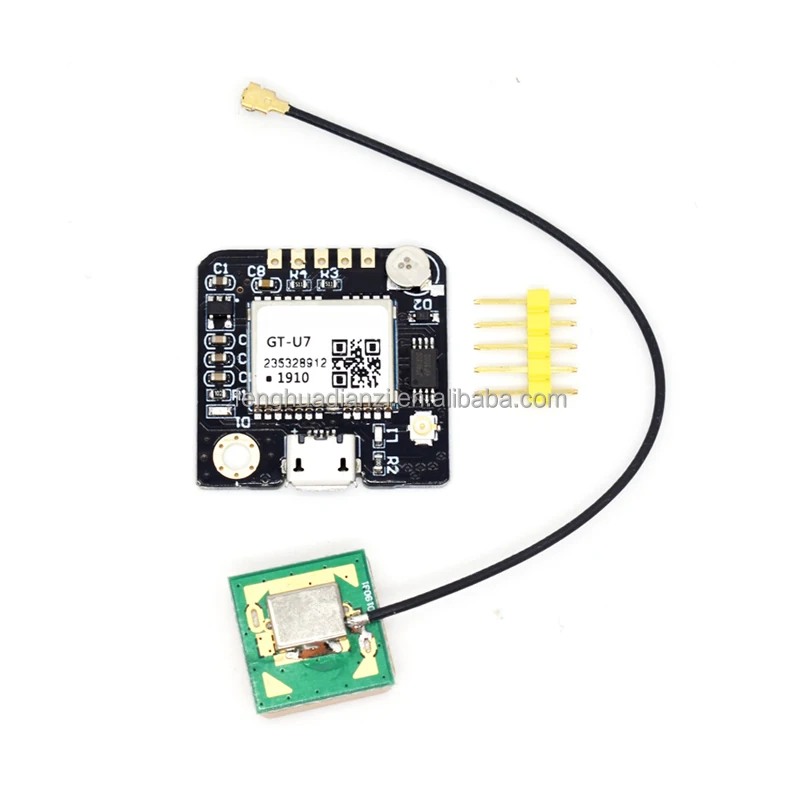 GT-U7 GPS навигационный модуль спутникового позиционирования Совместимость NEO-6M 51 однокристального STM32 для Arduino