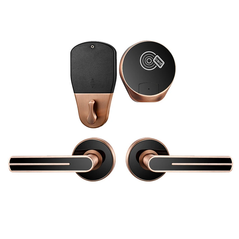 Система блокировки для отеля, электронный замок для отеля с RFID-картой и бесплатным по ANSI для врезной установки