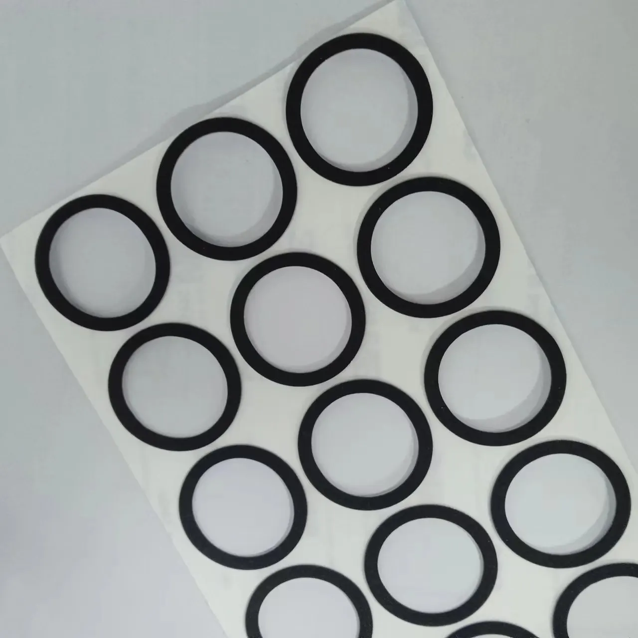 OEM Custom Die Cut Black Silicone  Rubber Neoprene CR EPDM Foam PORON Adhesive Gasket Sealing Tape