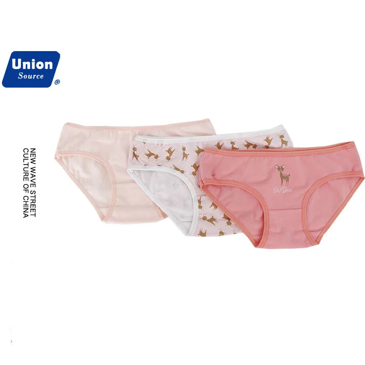 
Girls Underwear Soft Cotton Panties for Teen Girl Kids Hipster Brief 