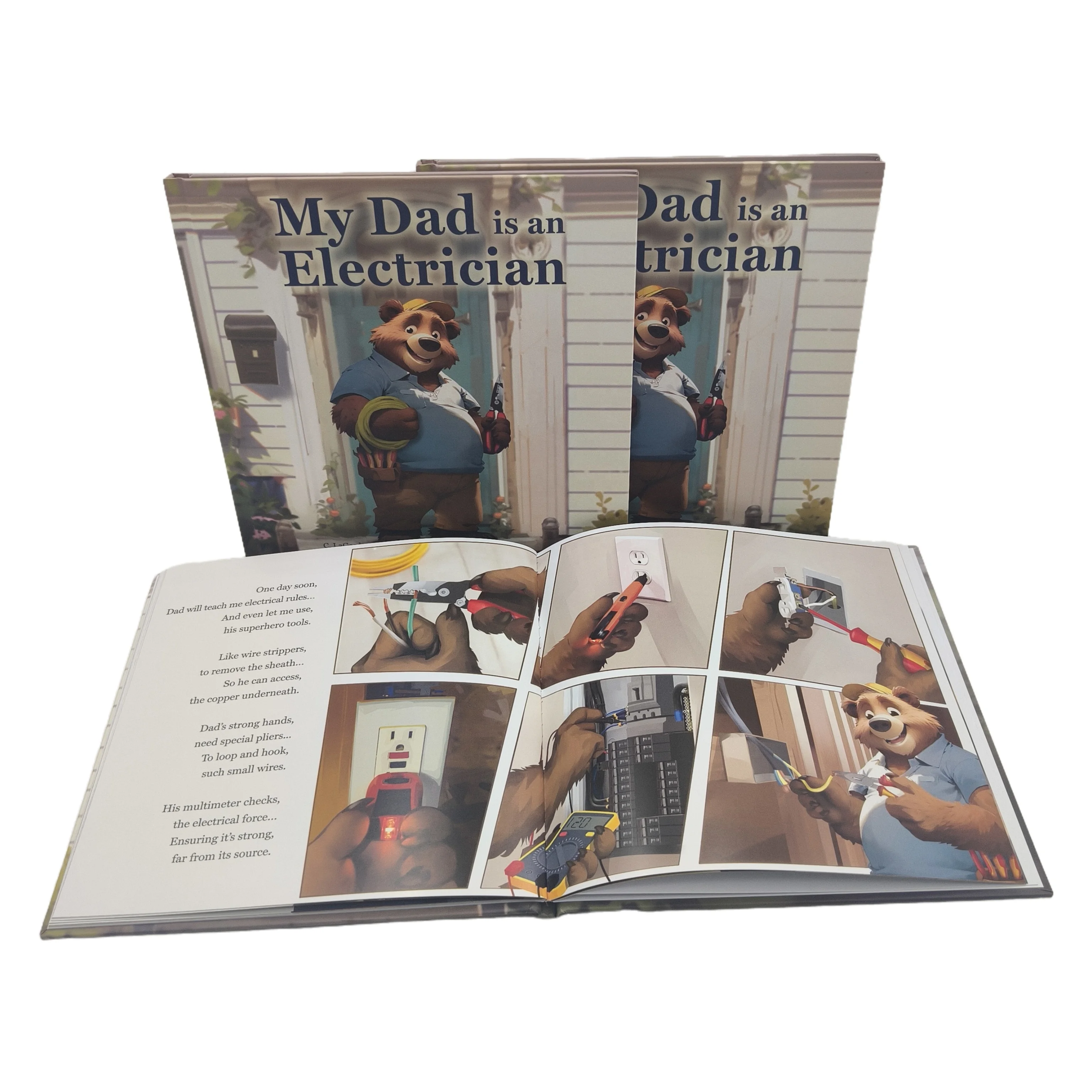 Wholesale Custom Children Hardcover Book Printing Thick Paper Picture Book For Children Made in China