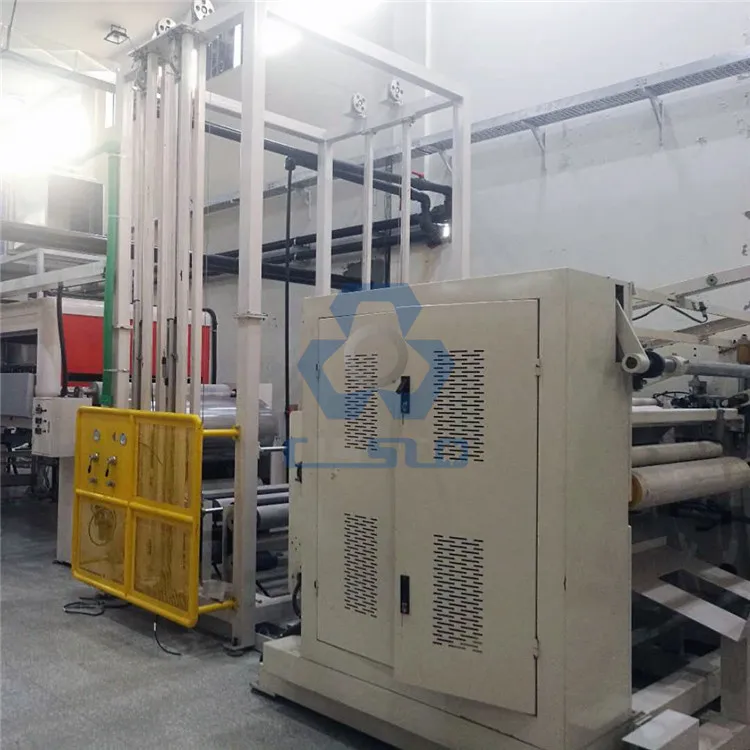 Automatic PVC electrical insulation tape adhesive coating line