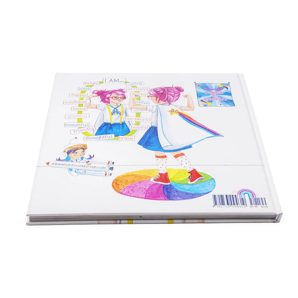 Custom Printing Kids Record Hardcover Baby Album Memory Book