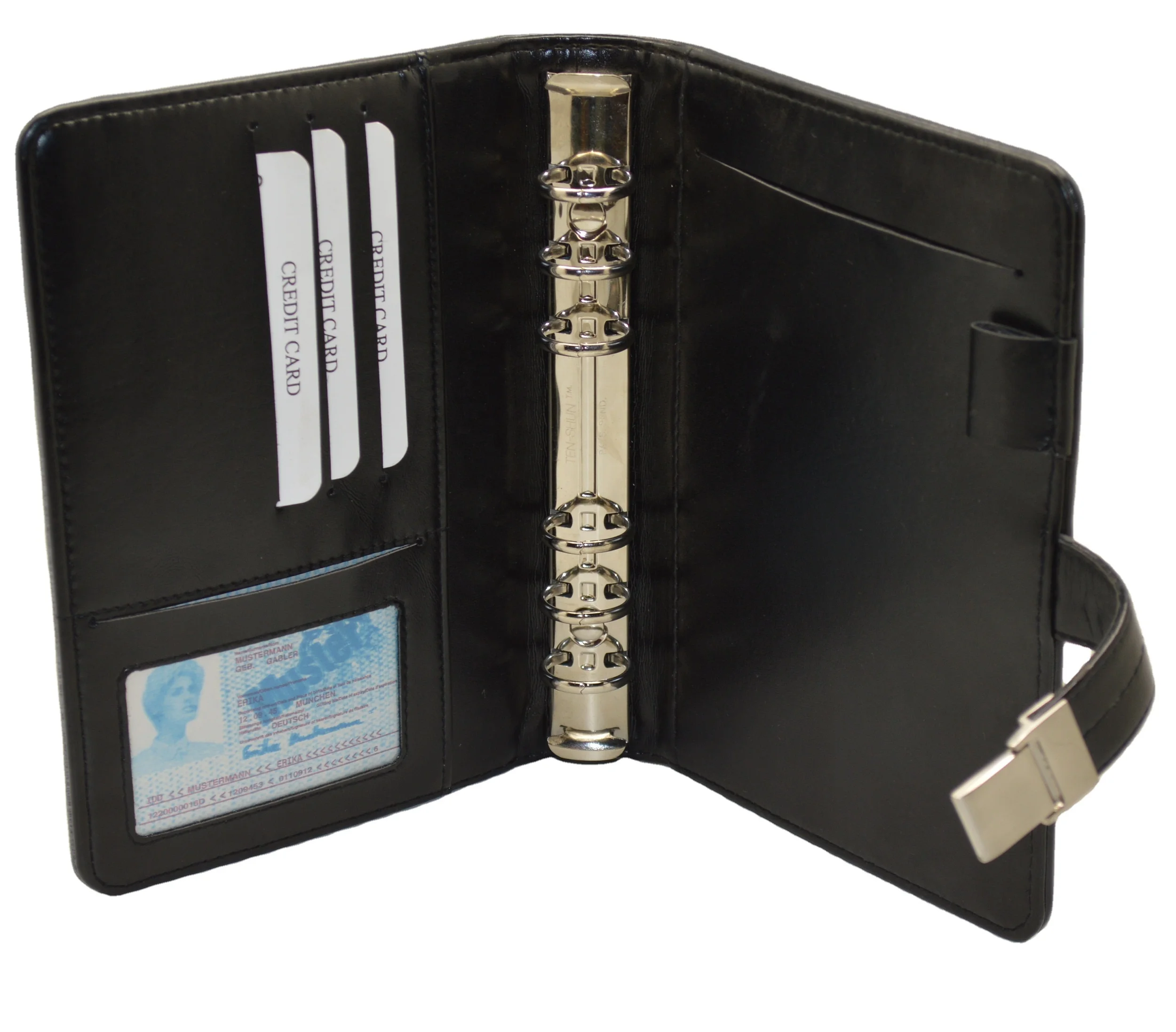 Ручной работы высшего класса современный унисекс высокого качества A4 размер PU Кожа Портфолио папка с индивидуальным логотипом