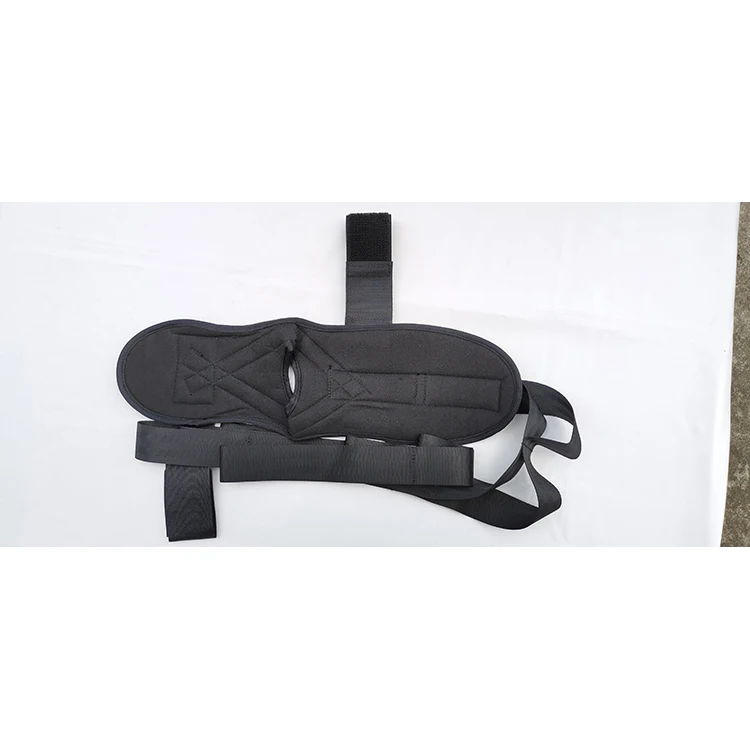 Fixed Brace Whole Knee Splint Support Orthopedic Drop Ankle Foot Leg Orthosis