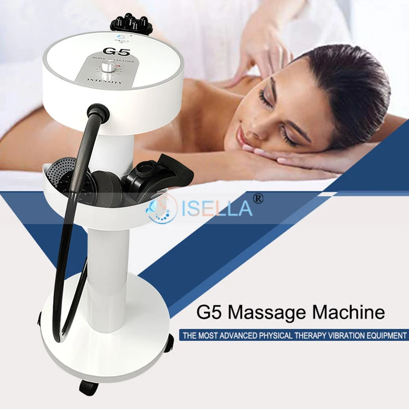 ISELLA G502 Hot Selling G5 Body Vibration Machine Fitness Vibrating Device With 5 Heads