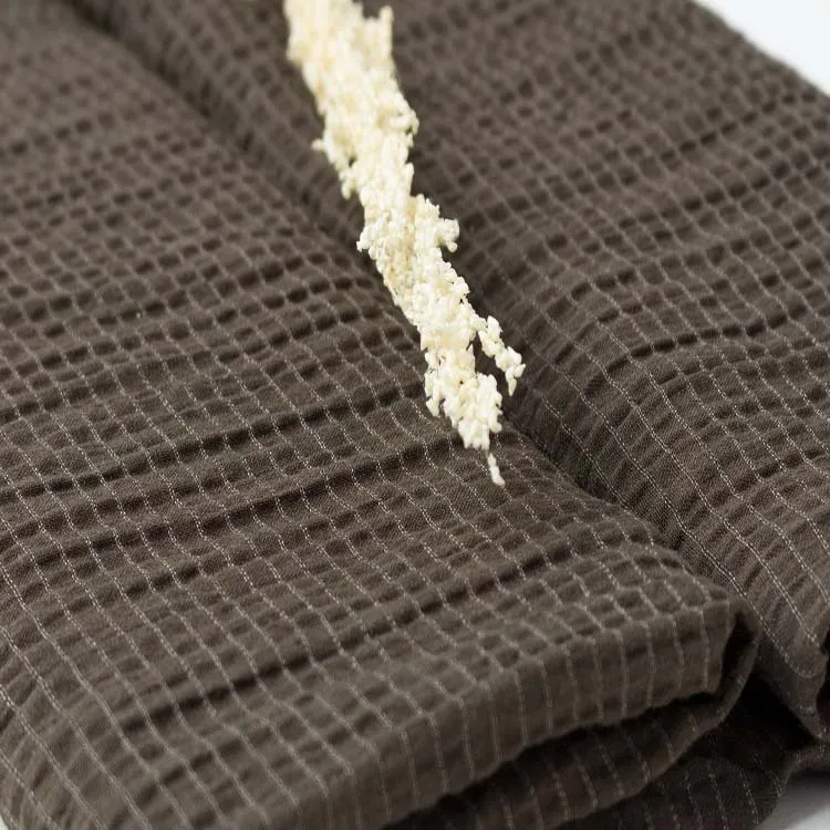 Supplier personalized wholesale price natural lightweight blended 96% ramie 4% polyester fabric woven fabrics for clothing dress