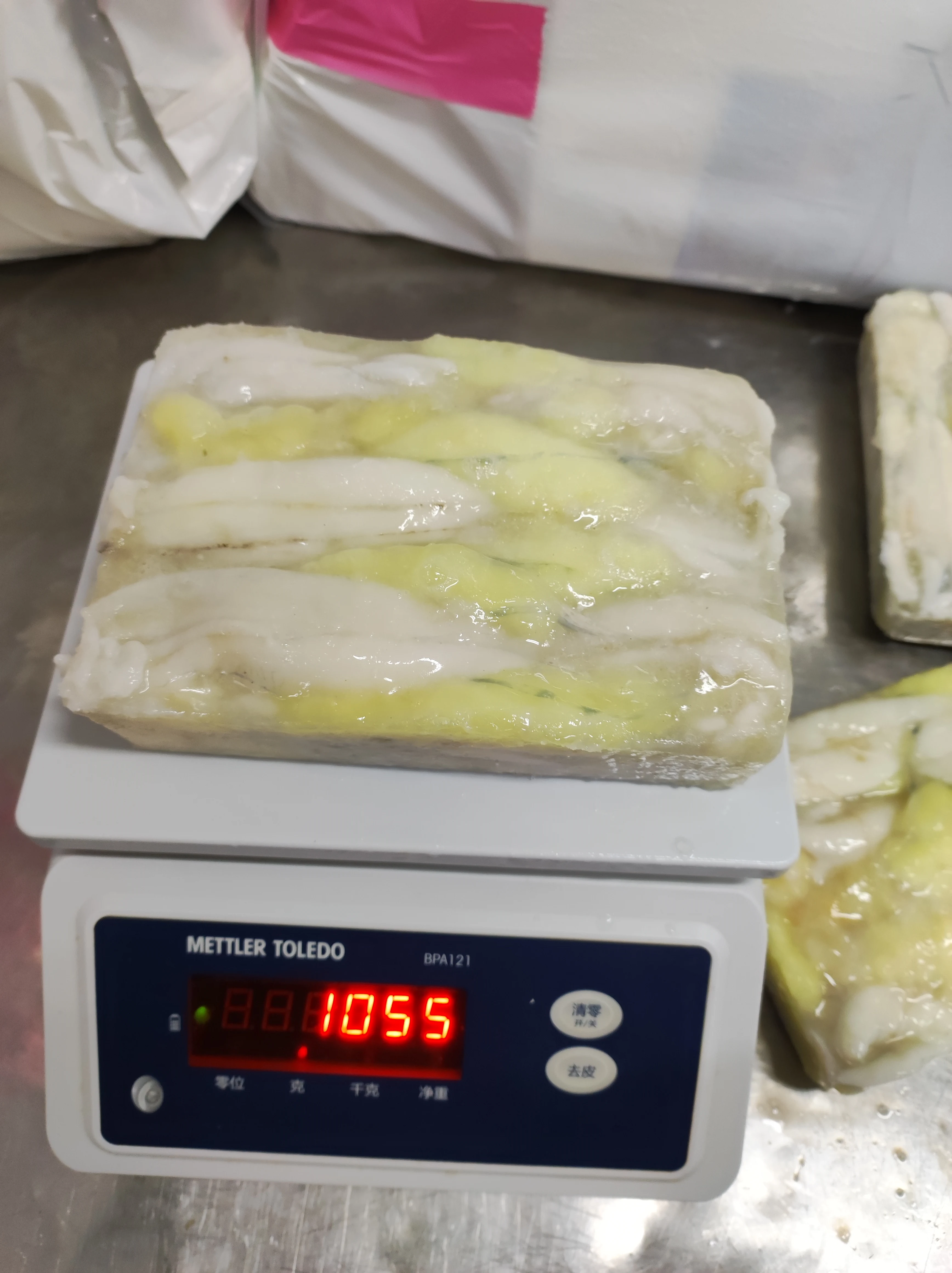 manufacturer hot sale frozen squid roe wholesale raw material block in stock