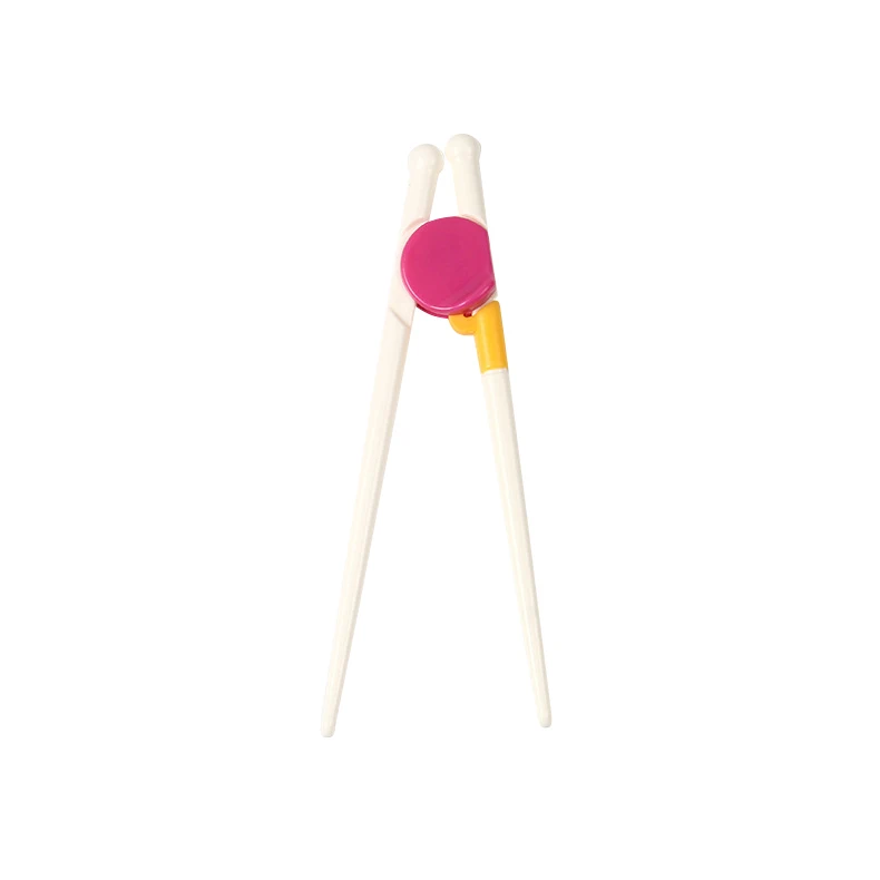 Washable reusable japan korea plastic cute baby kids beginners learn training chopsticks sets helper for children
