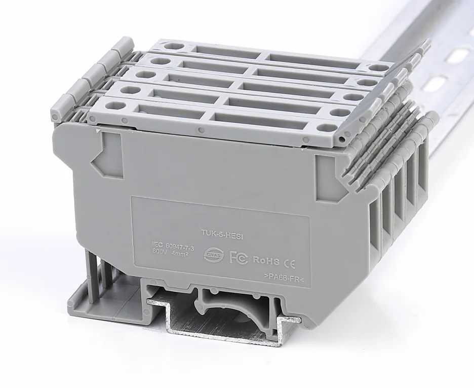 Din Rail промышленные распределительные клеммный блок тип предохранителя (универсальный)