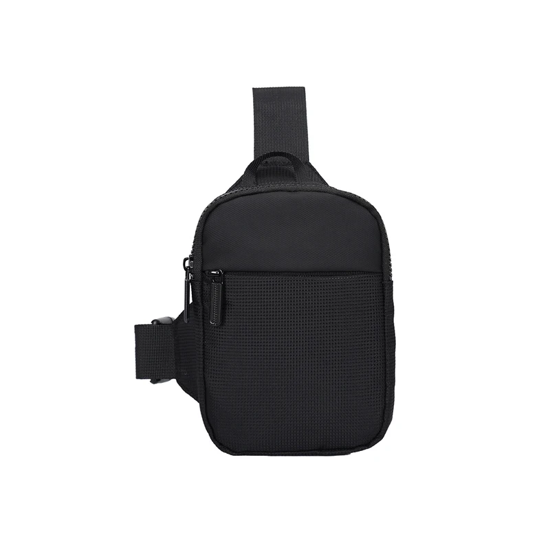 Customized Logo Mini Shoulder Men Women Travel Sling Crossbody Black Cross Body Bag