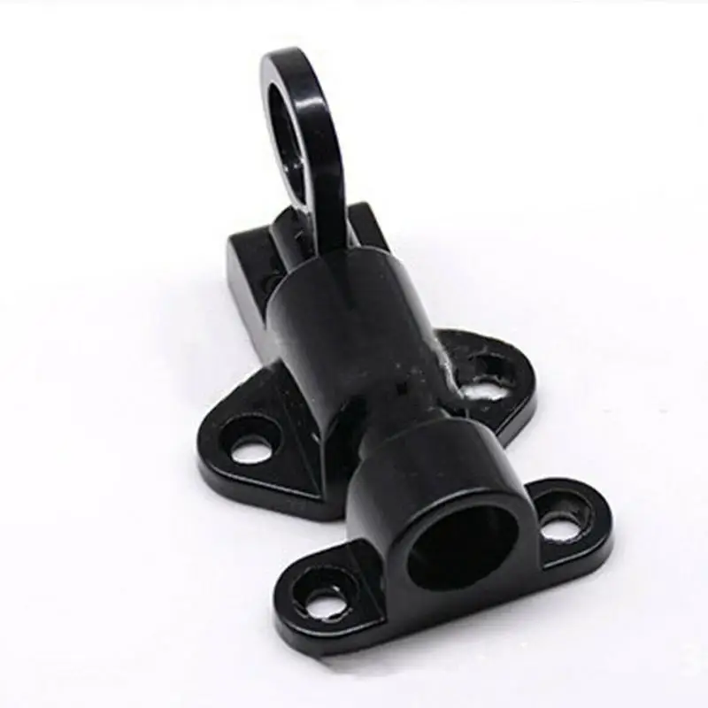 Aluminum Alloy Resilient Bolt Latch Automatic Spring Barrel Slide Door Lock Screws School Use-Safety Used Gates Windows Cabinets