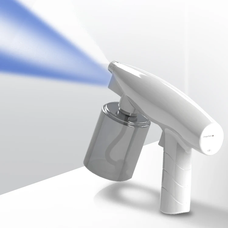 Nano wireless spray gun, nano spray gun sterilizer 350ml nano fog spray gun