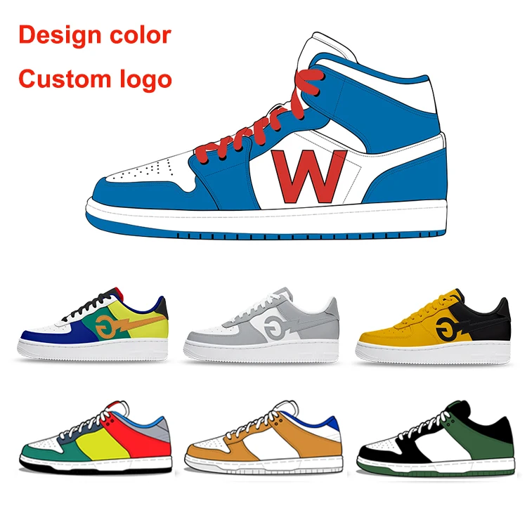 Oem Designed custom logo shoe skateboard Sports casual shoes low cut sneaker sport shoe manufacturer custom dunks men