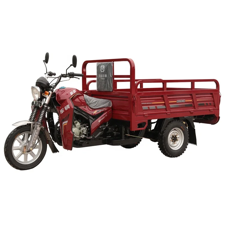 Factory Best Price 150CC Open Cabin Heavy Loading Petrol Type Motorized Tricycle Tvs Motorcycle Carry Cargo Hot Sale
