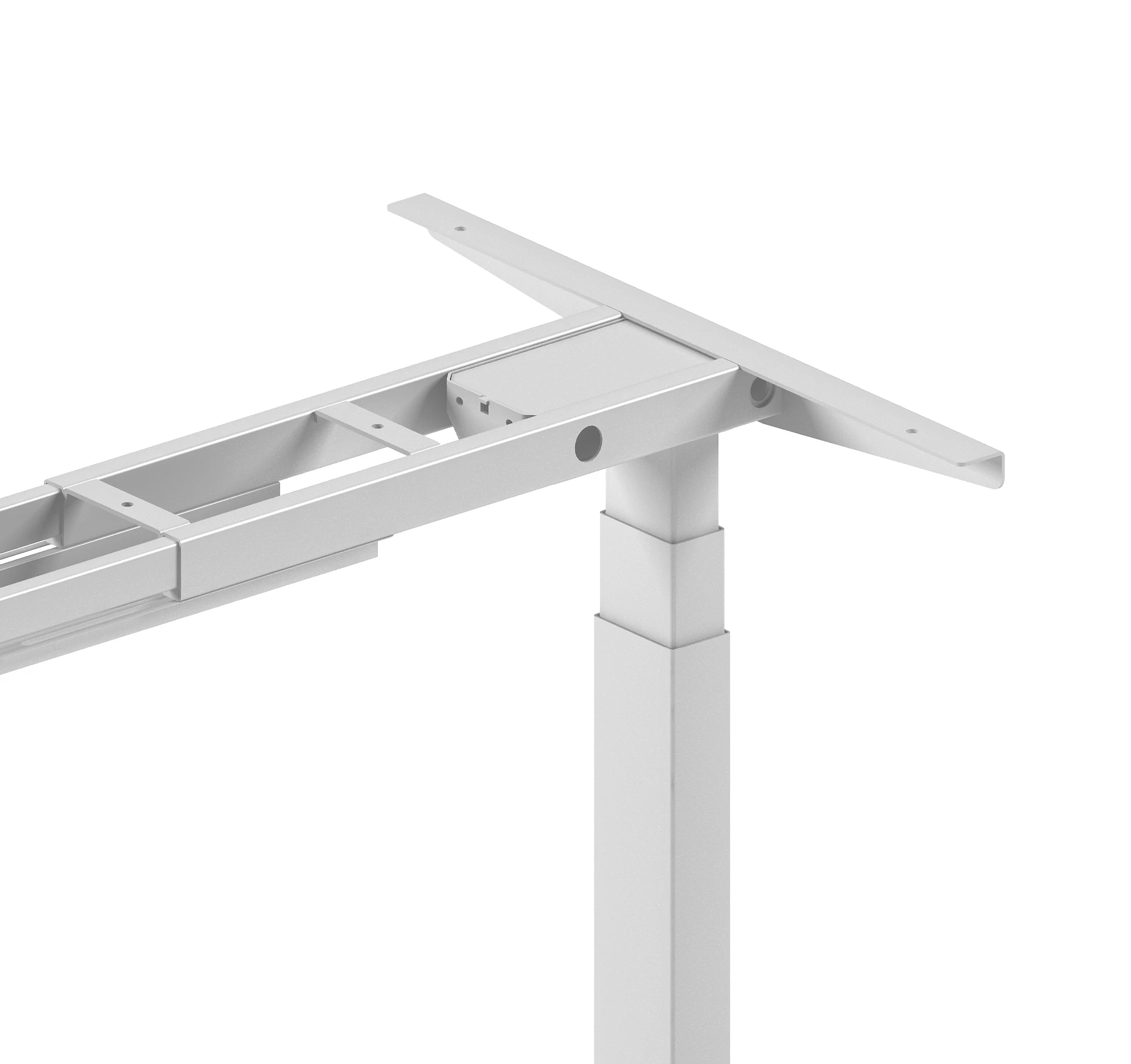 modular furniture commercial office workstation adjustable height desk l shape adjustable table frame office desk computer table