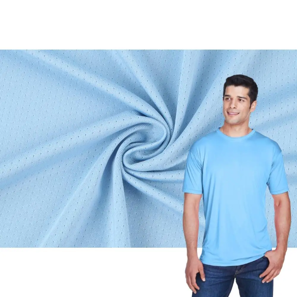 N012-DAHONG Fabrics Sport Wear Clothing Fabric Mesh Sport Tshirt Hot Selling Sport Wear Fabrics