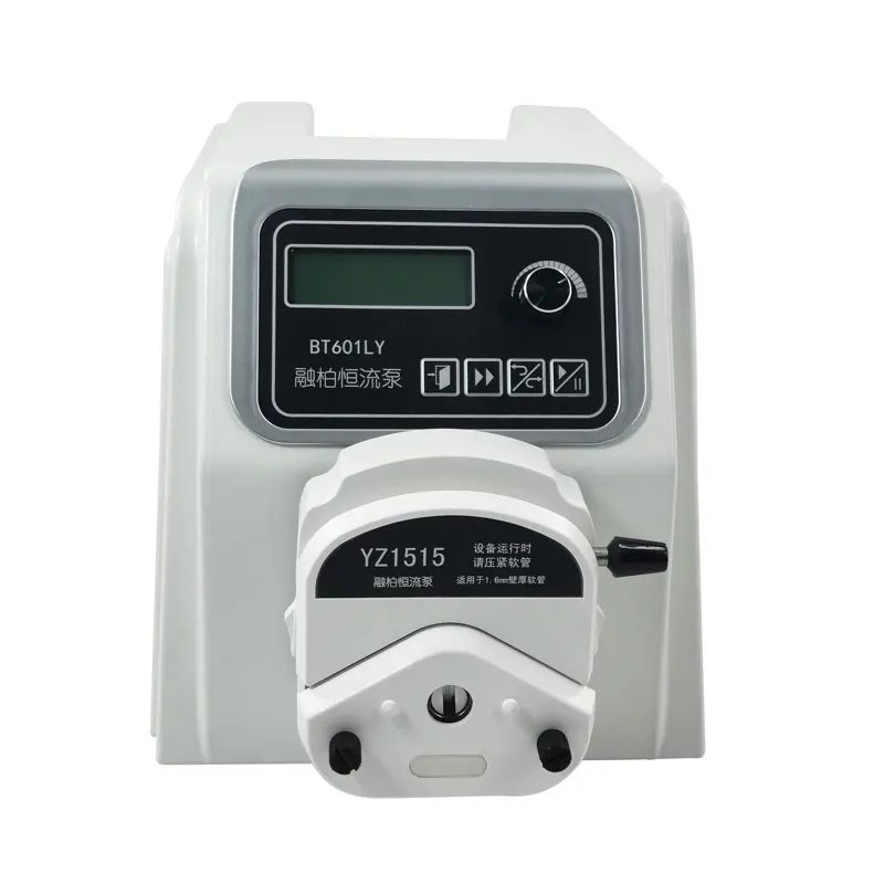 BT301/601LY peristaltic pump, 0-2.28L/min high-precision digital metering pump,variable speed peristaltic pumps