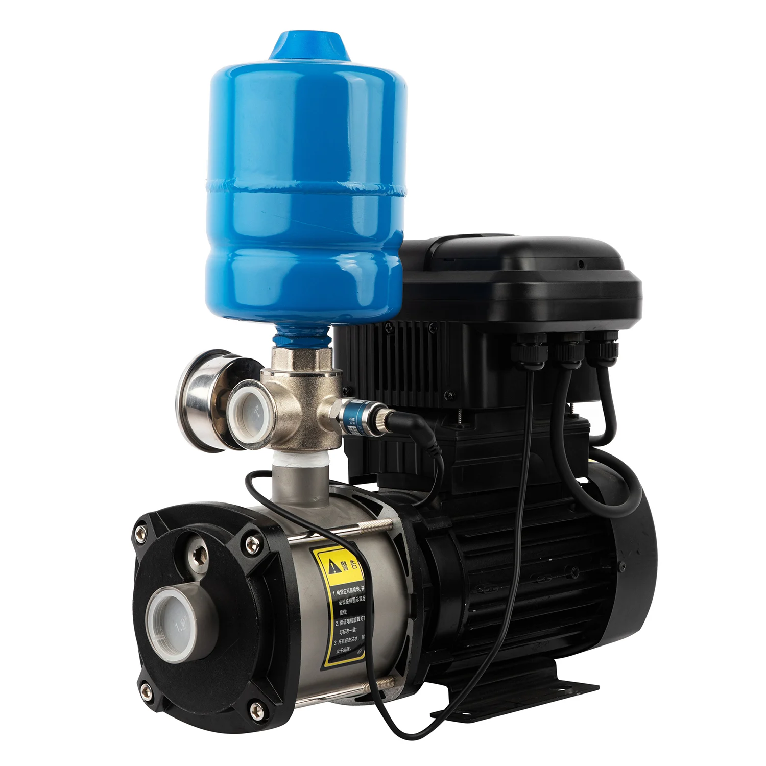 Qiwo pompe a eau CHM 0.37-3kw high quality horizontal electric high pressure intelligent booster water pump