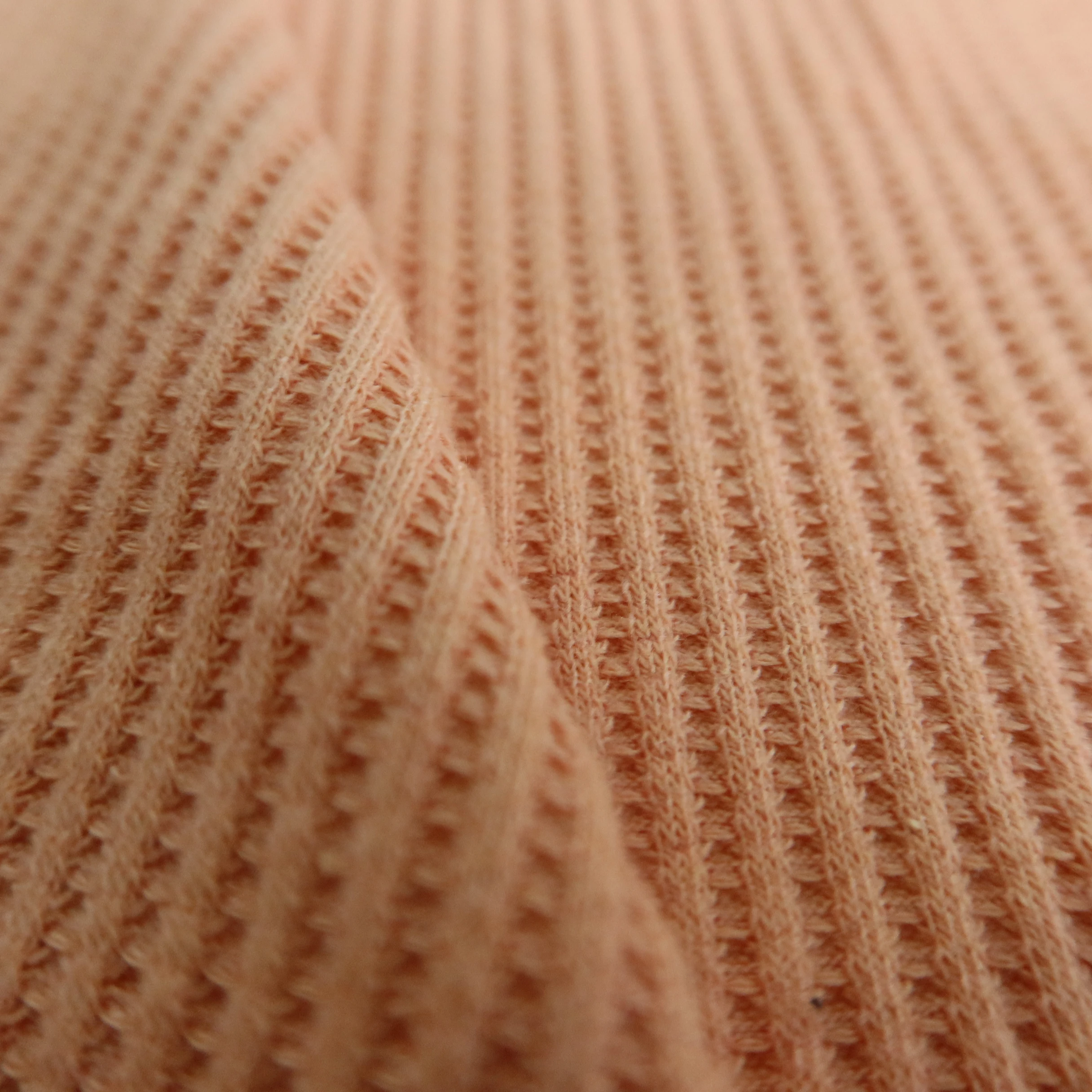  Comfortable and durable fabric 65% polyester 31% cotton 4% spandex knitted Knitted rib for garment