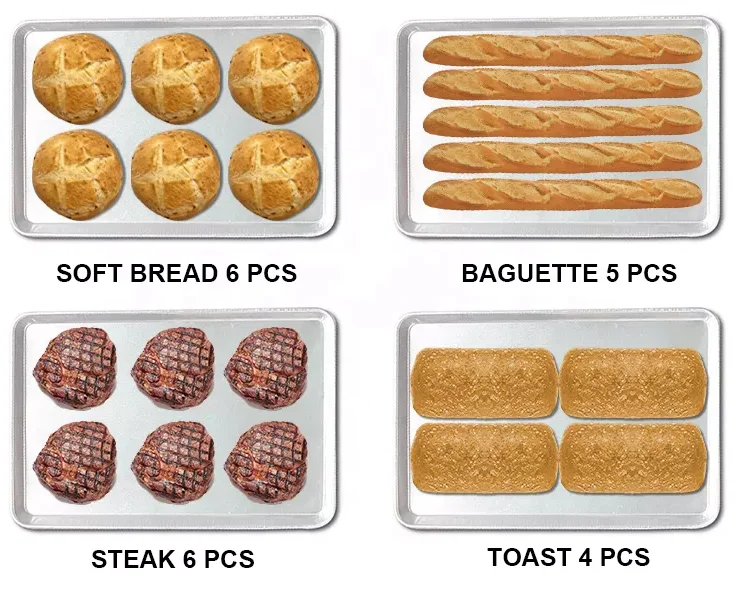 Electric Commercial Bakery Equipment 2 Deck Pizzas Bread Oven Gas Bakery Oven Machines