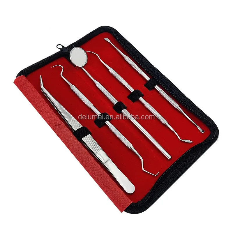 Reusable Portable Stainless Steel Toothpicks Metal Tooth Cleaning Tool