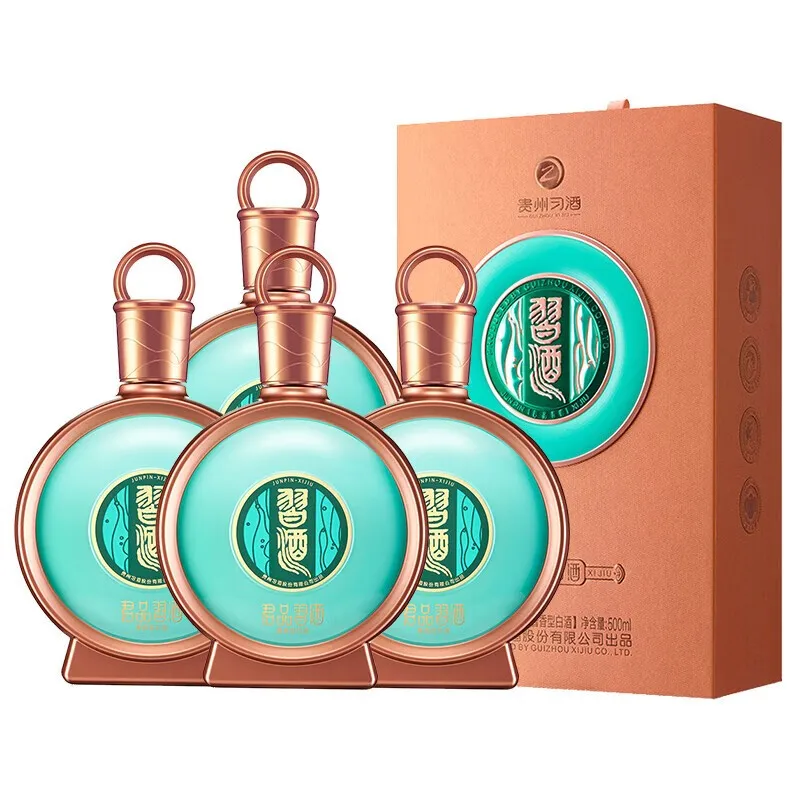Junpin Xijiu Luxury 53%vol 500ml White Baijiu Factory Direct Sales Premium White Liquor Variety