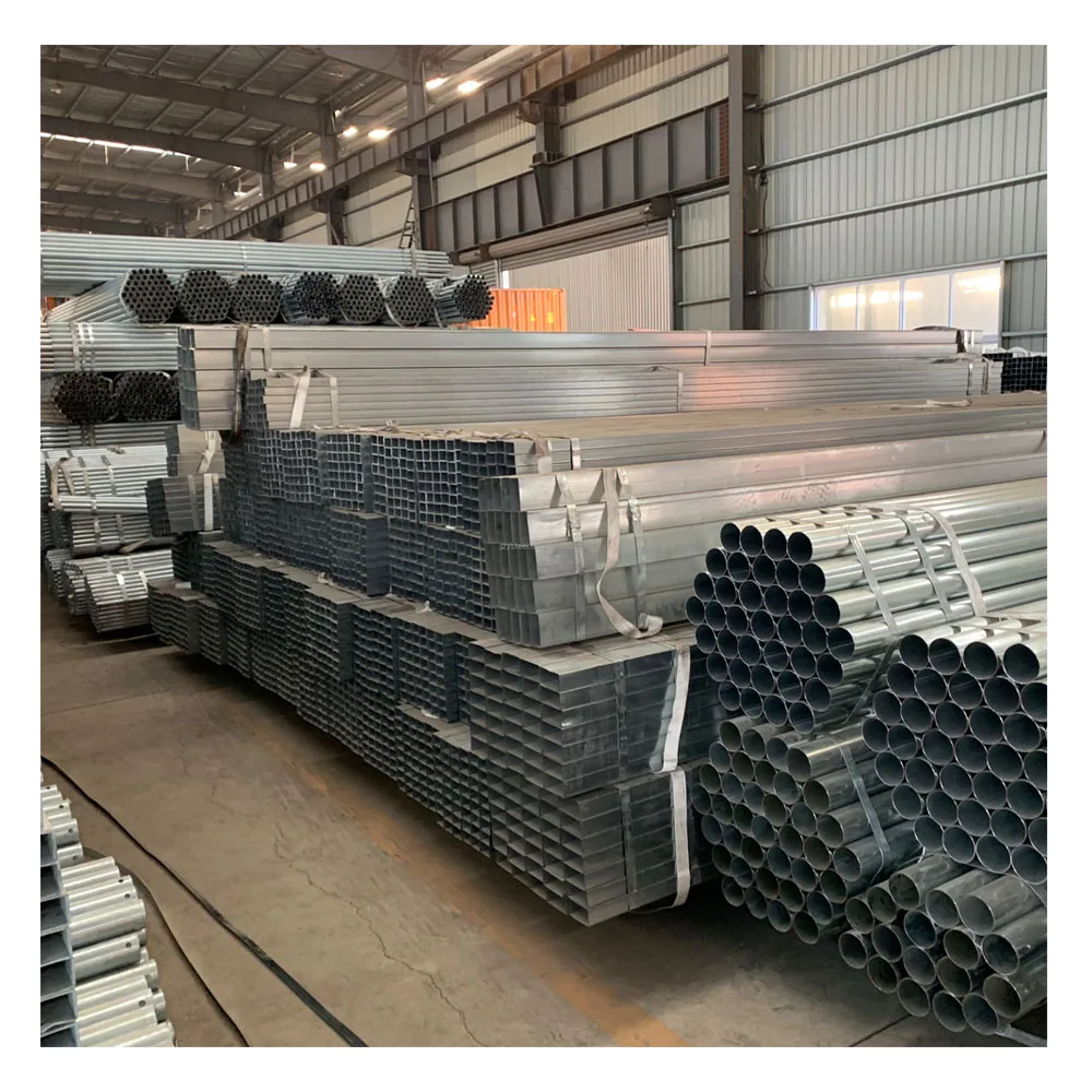 Gi pipe hollow section metal square ms mild steel tube pipe dia 200 sch 80 galvanized pipe