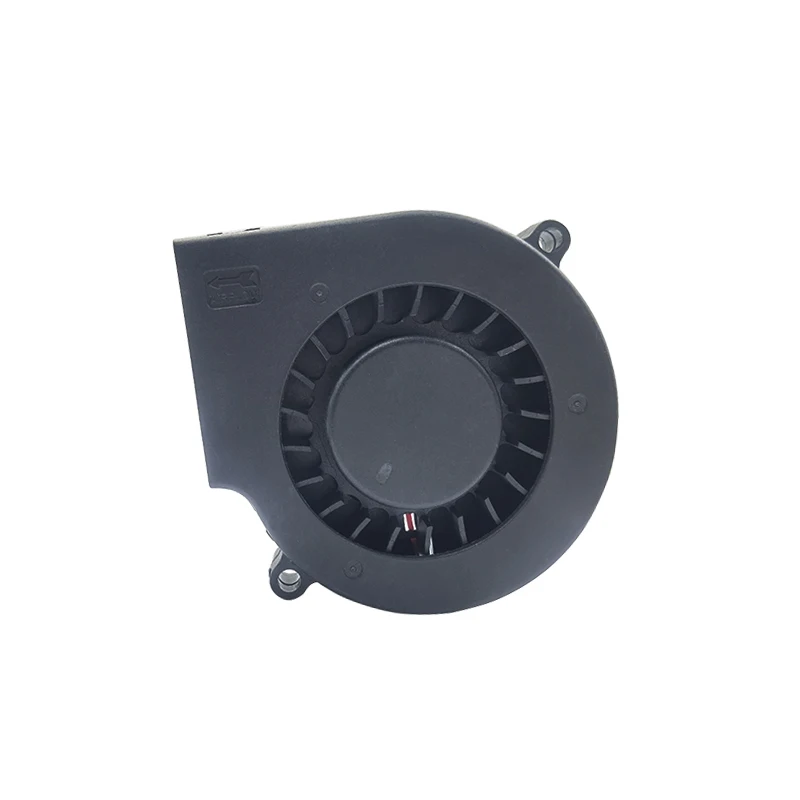 Manufacturer Cooling Micro 24V 7515 Radial Turbo 75X75X15mm Centrifugal Air DC Blower Industrial Heating Fan