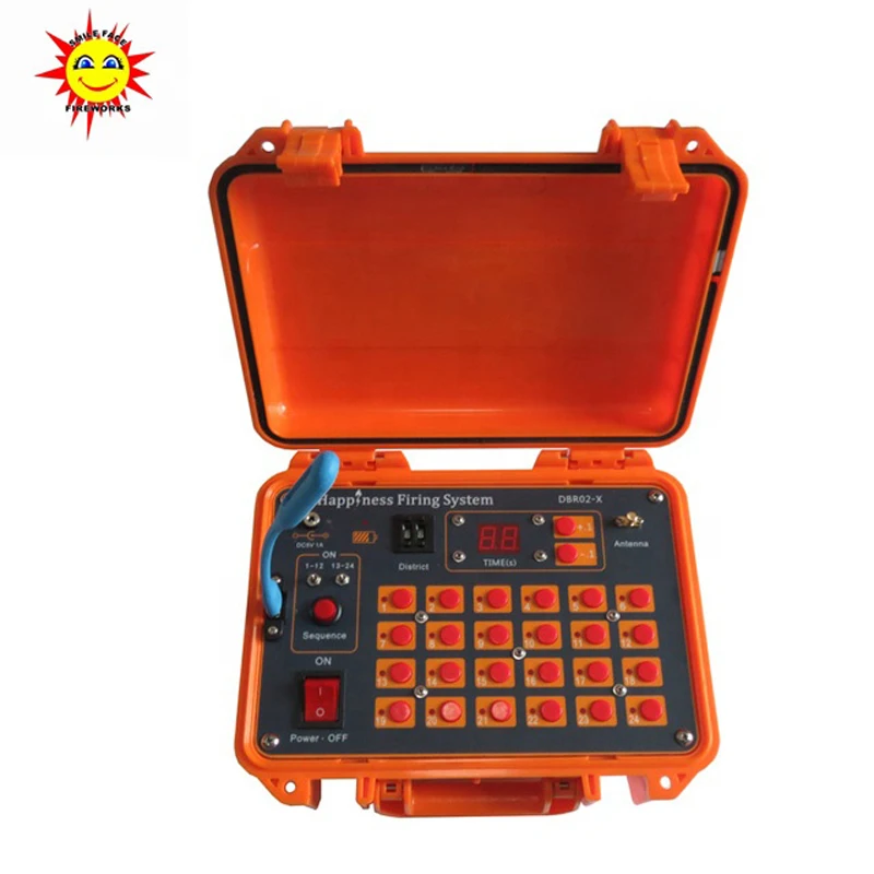 HAPPINESS DBR02 Remote Controller Wire&wireless Control Firing System Firework Machine Wedding Indoor Fountains Stage Fountain