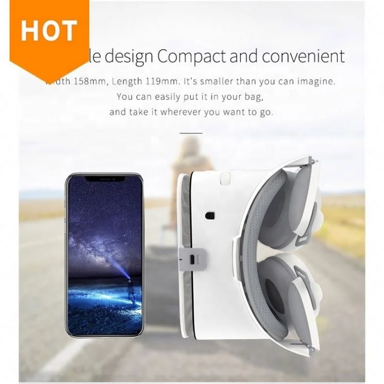  YiQunGo BOBOVR Z6 обновленные 3D очки VR гарнитура смартфоны