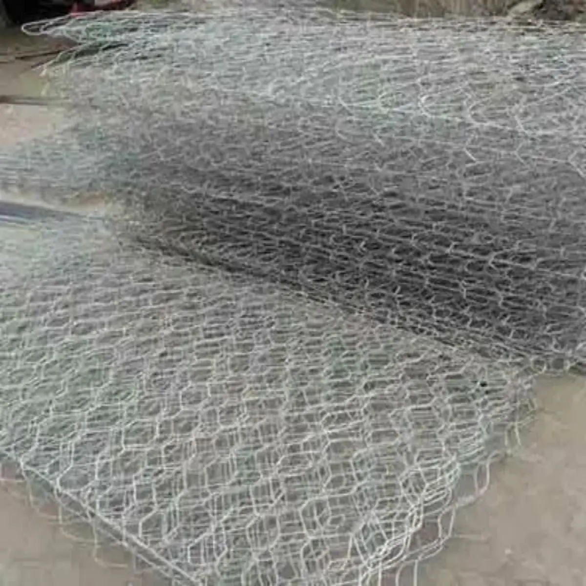 2.7mm - 3.05mm Galvanized Gabion Basket Gabion Box Mesh Anti-Rusty