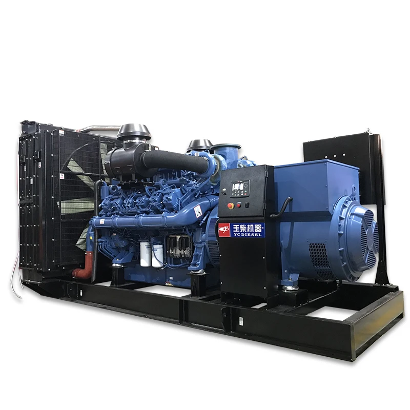 YCW-1250T5 мощность в режиме ожидания 1375KVA/1100KW YC12VTD1680-D30 генератор Yuchai