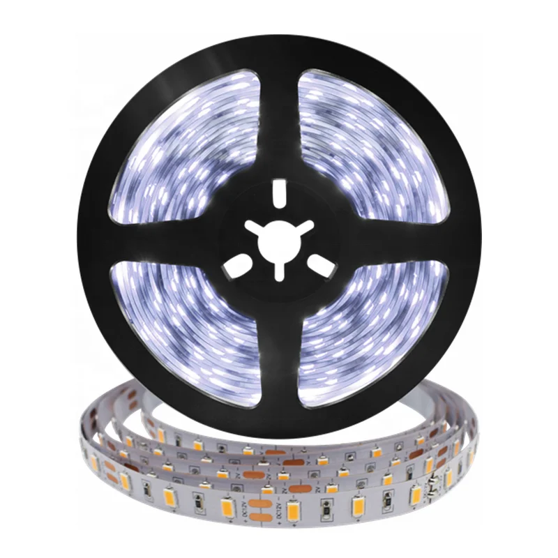 DC12/24 В Светодиодная лента SMD5630 10 мм 60-светодиодная 20 Вт высокая CRI 2700K 3000K 4000K 6000K Гибкая 5630