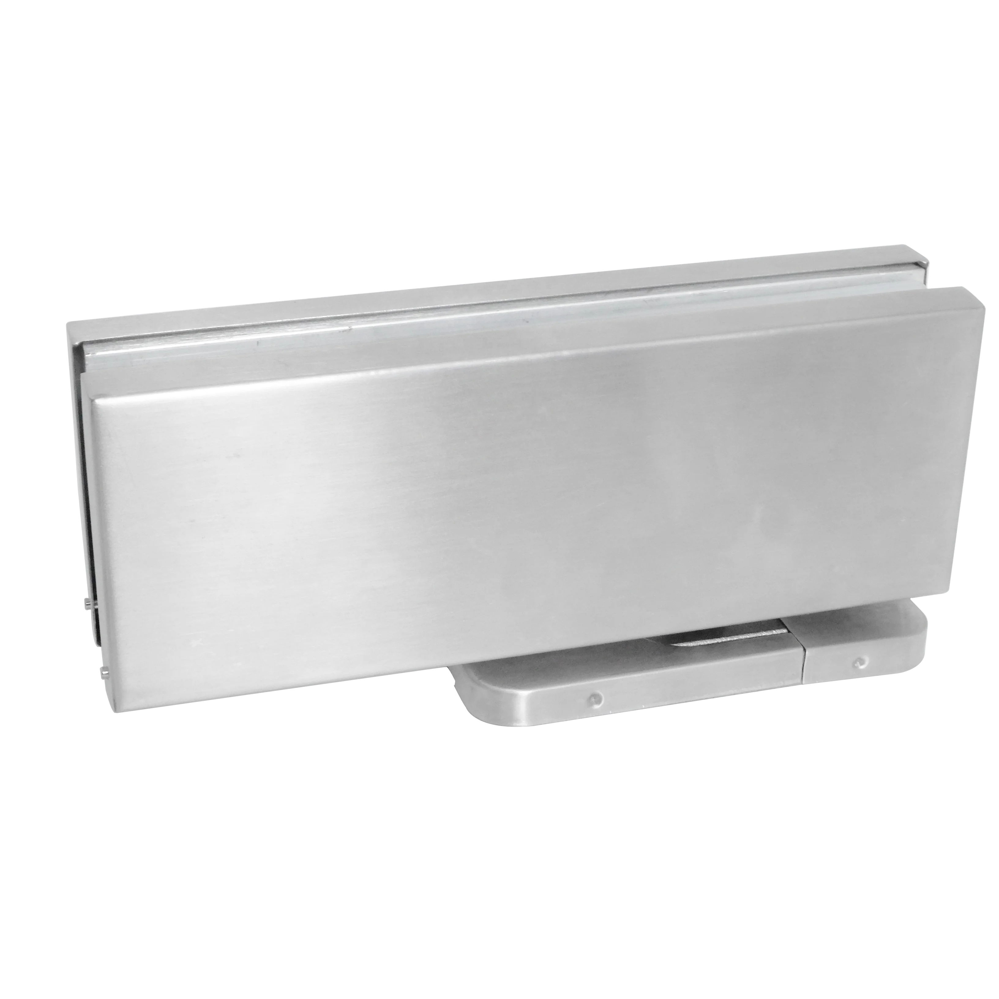 Glass Door Closer Concealed Door Hinge Spring surface mounted Hydraulic Patch Fitting Hydraulic Floor Hinge
