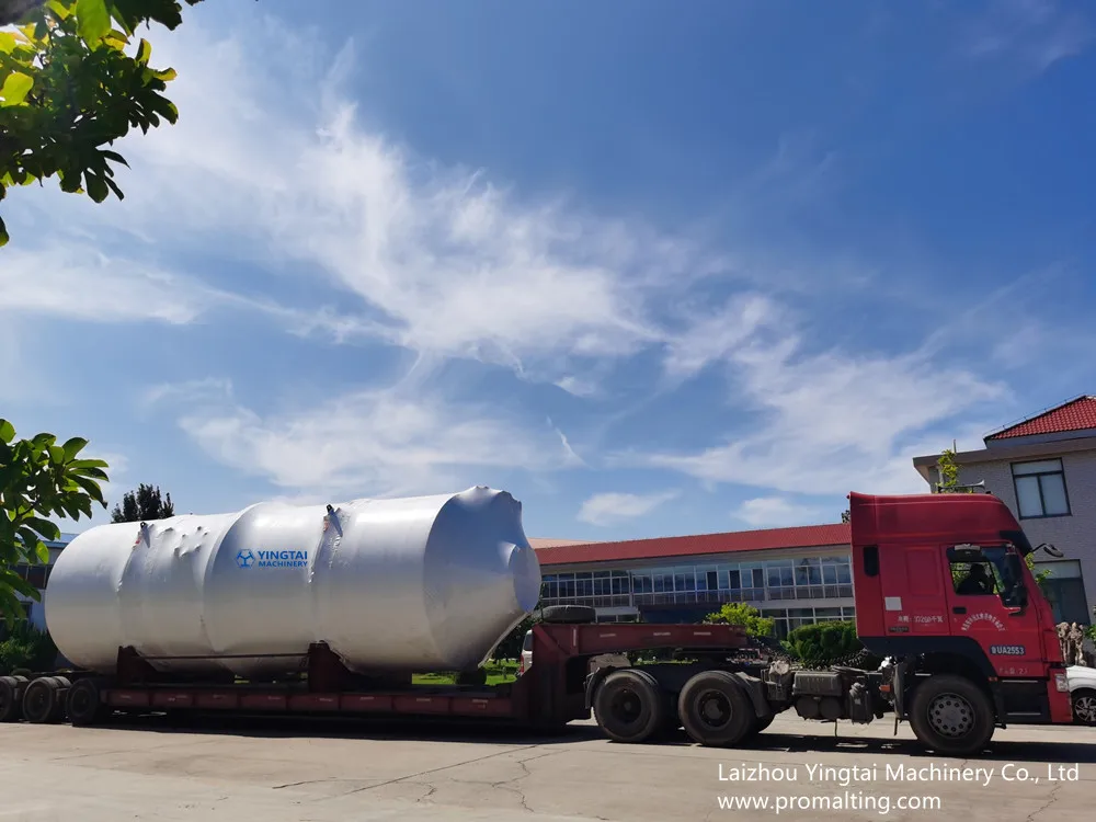 fully automated/automatic Combination Germination vessel to produce malts for brewers
