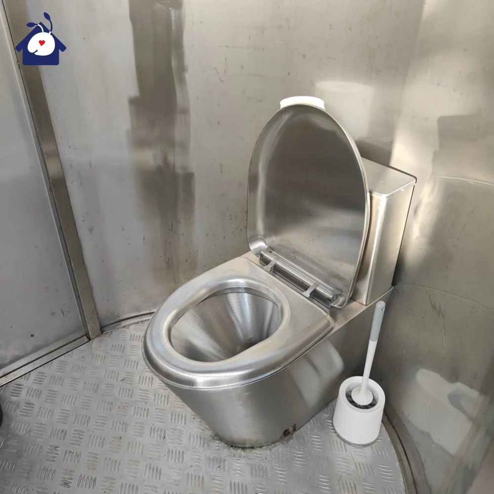 Prefabricated Portable Luxury Mobile Toilet WC Shower Public Rental Outdoor Camping Closestool Price