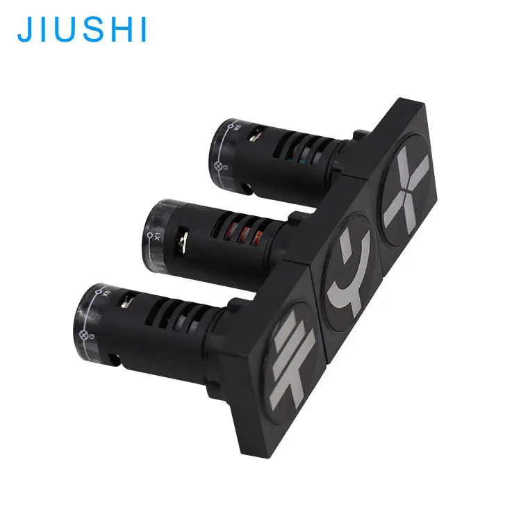 AD16-22WF mounting hole 22mm I Circuit breaker pilot light grounding position solating LED indicator lamp