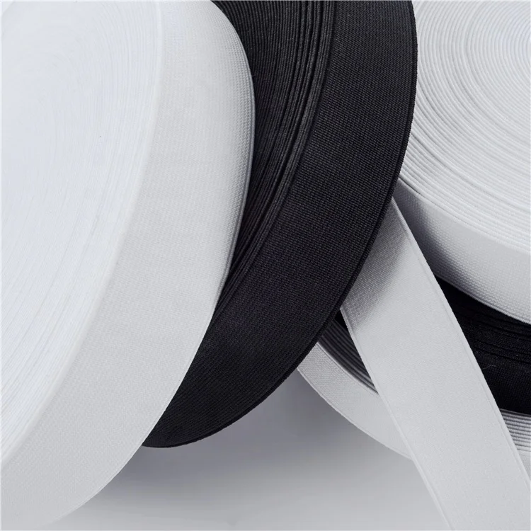 Wholesale Price Custom Woven Underwear Elastic Band Polyester Webbing Waistband For Clothing