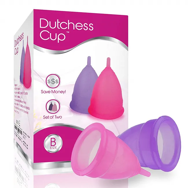 
Feminine Alternative Protection Authentic Original Silicone Menstrual Cups 