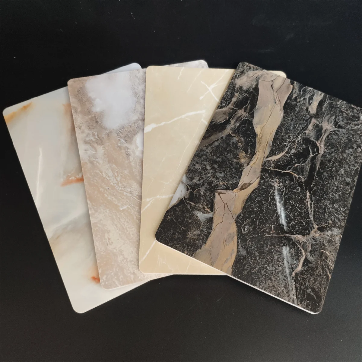 Лидер продаж, глянцевый ПВХ мраморный лист с УФ-покрытием, украшение для дома