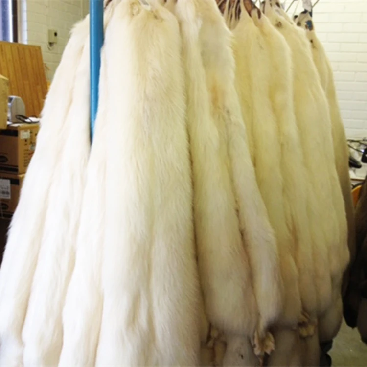 Натуральная кожа из китайского лисьего меха