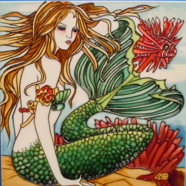 Attractive fish of Hand painted like Ceramic wall tiles for home decoration