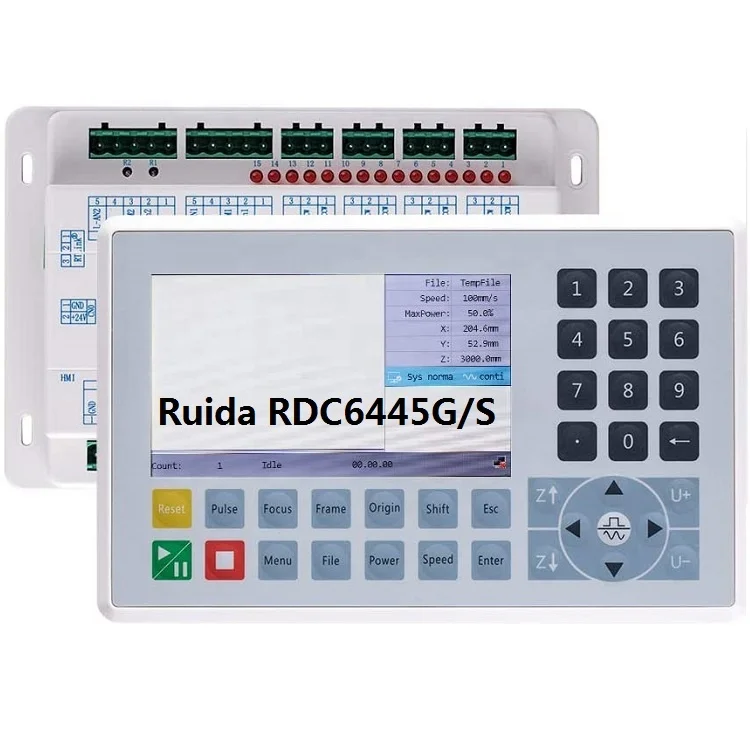 Sunlite Co2 laser machine controlled rdc6442s 6445G 6445S system ruida laser controller